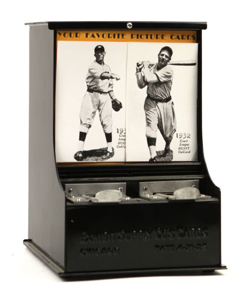 1940s-50s Exhibit Card Table Top Machine 