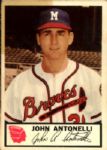 1953 Johnston Cookies Milwaukee Braves Complete Set of 25 Warren Spahn Eddie Mathews 