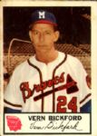 1953 Johnston Cookies Milwaukee Braves Complete Set of 25 Warren Spahn Eddie Mathews 