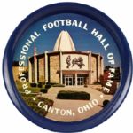 1970s Professional Football Hall of Fame 14" Serving Tray - Vern Biever Estate