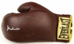 1990s Muhammad Ali Signed 14 Oz. Everlast Boxing Glove - JSA 