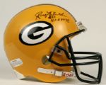 1990s Ray Nitschke Green Bay Packers Signed Full Size Helmet - JSA