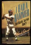 1991 Hank Aaron Milwaukee Braves Signed I Had a Hammer Book - JSA 