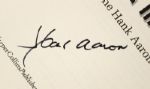 1991 Hank Aaron Milwaukee Braves Signed I Had a Hammer Book - JSA 