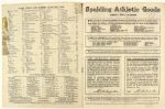 1914 Spalding Athletic Goods Catalog 
