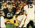1990s Ray Nitschke Green Bay Packers Signed 8" x 10" Photo - JSA