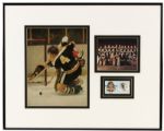 Bobby Orr Boston Bruins Signed Photo Display - JSA 