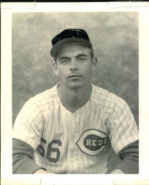1968 Bill Blucher Cincinnati Reds "The Sporting News Collection Archives" Original Photo (Sporting News Collection Hologram/MEARS Photo LOA)