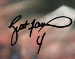 1997 Brett Favre Green Bay Packers Signed Heart of Gold II Print 173/804 - JSA
