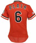 1980s Paul Blair Baltimore Orioles Fantasy Camp Jersey 
