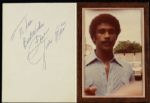 1970s Jim Rice Boston Red Sox Vintage Signed Photo & Holder - JSA 
