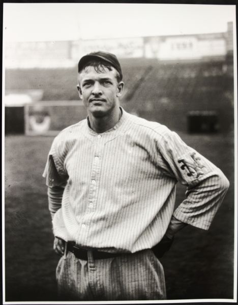 1912 Christy Mathewson New York Giants "TSN Archives" Charles Conlon Original 11" x 14" Print Hand Developed From Glass Plate Negative (MEARS LOA) Rare
