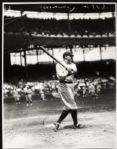 1920s Babe Ruth New York Yankees "TSN Archives" Charles Conlon Original 11" x 14" Print Hand Develope from Glass Plate Negative (MEARS LOA) Rare: Lot #3