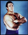 1950s Bruno Sammartino WWF Legend Signed 8 x 10 Photo  - JSA