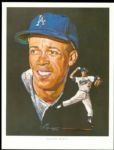 1962 Union Oil Dodgers Premium Pictures Complete Set (24)