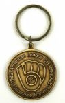 1982 Milwaukee Brewers A.L. Champions Keychain 