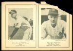 1946-49 Sports Exchange All-Star Picture File Collection (10)