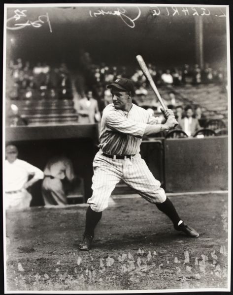 1920s Lou Gehrig New York Yankees "TSN Archives" Charles Conlon Original 11" x 14" Print Hand Developed from Glass Plate Negative (MEARS LOA) Rare: Lot #2