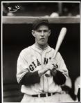 1933-35 Mel Ott New York Giants "TSN Archives" Charles Conlon Original 11" x 14" Print Hand Developed From Glass Plate Negative (MEARS LOA) Rare