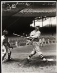1939 Mel Ott New York Giants "TSN Archives" Charles Conlon Original 11" x 14" Print Hand Developed From Glass Plate Negative (MEARS LOA) Rare