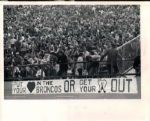 1960s to 1990s Denver Broncos' Fans and Stadium Denver Post Original Type 1 Photos (MEARS Type 1 Photo LOA) - Lot of 500