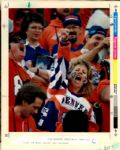 1960s to 1990s Denver Broncos' Fans and Stadium Denver Post Original Type 1 Photos (MEARS Type 1 Photo LOA) - Lot of 500