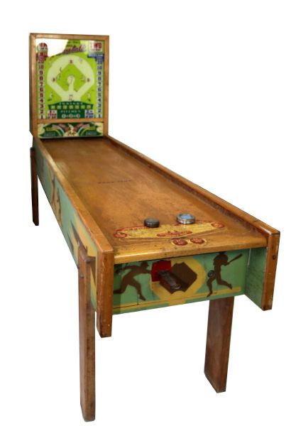 1940s Chicago Shuffle Board Baseball Game