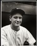 1920s Lou Gehrig New York Yankees "TSN Archives" Charles Conlon Original 11" x 14" Print Hand Developed from Glass Plate Negative (MEARS LOA) Rare: Lot #10