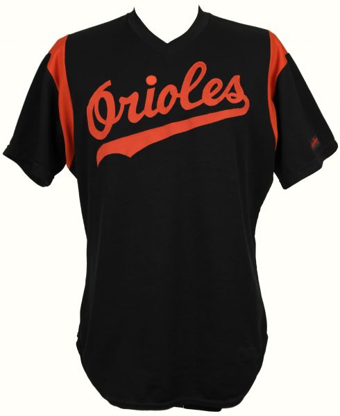 1980s Baltimore Orioles Authentic BP Jersey