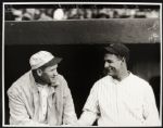 1927 Walter Johnson Washington Senators Lou Gehrig New York Yankees "TSN Archives" Charles Conlon Original 11" x 14" Print Hand Developed from Glass Plate Negative (MEARS LOA) Rare