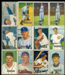 1949-1955 Bowman Collection (87) Including Many Hall Of Famers