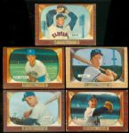 1949-1955 Bowman Collection (87) Including Many Hall Of Famers