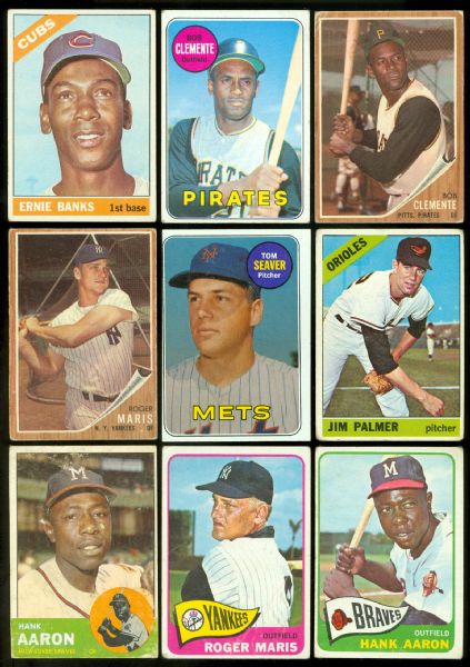 1960-69 Topps Hall Of Famers & Stars Collection (50)