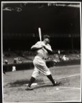 1920-34 Babe Ruth New York Yankees "TSN Archives" Charles Conlon Original 11" x 14" Print Hand Developed From Glass Plate Negative (MEARS LOA) Rare