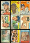 1953-1959 Topps Hall Of Famers & Stars Collection (36)