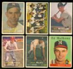1953-1959 Topps Hall Of Famers & Stars Collection (36)