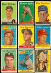 1953-1959 Topps Hall Of Famers & Stars Collection (36)