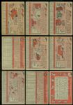 1953-1959 Topps Hall Of Famers & Stars Collection (36)