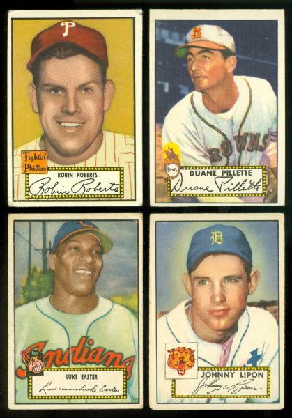 1952 Topps Collection (13) Including Robin Roberts
