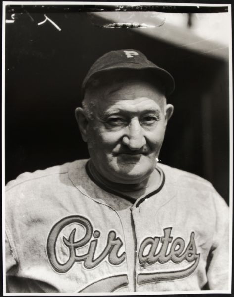 1938-39 Honus Wagner Pittsburgh Pirates "TSN Archives" Charles Conlon Original 11" x 14" Print Hand Developed from Glass Plate Negative (MEARS LOA) Rare: Lot #2