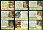 1961-1963 Post Cereal Hall Of Famers & Stars Collection (19) 