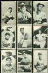 1953 Bowman Black & White Partial Set (54/64)