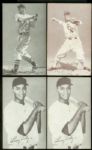 1947-66 Exhibits Collection (45) Including Many Hall Of Famers