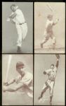 1947-66 Exhibits Collection (45) Including Many Hall Of Famers