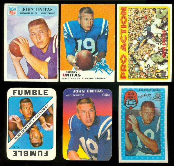 Johnny Unitas Colts Collection (6)