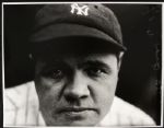 1920-34 Babe Ruth New York Yankees "TSN Archives" Charles Conlon Original 11" x 14" Print Hand Developed From Glass Plate Negative (MEARS LOA) Rare