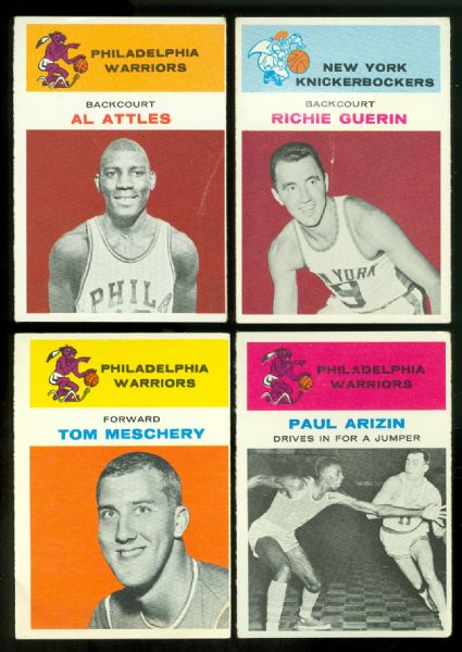 1961/62 Fleer Basketball Collection (7)