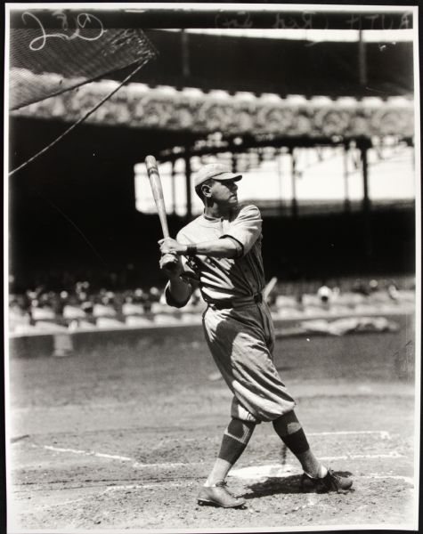 1914-19 Babe Ruth Boston Red Sox "TSN Archives" Charles Conlon Original 11" x 14" Print Hand Developed From Glass Plate Negative (MEARS LOA) Rare