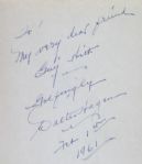 1956 The Walter Hagen Story Signed Book Rare Golf Autograph- JSA