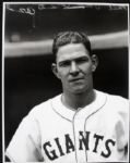 1926-47 Mel Ott New York Giants "TSN Archives" Charles Conlon Original 11" x 14" Print Hand Developed From Glass Plate Negative #1 (MEARS LOA) Rare
